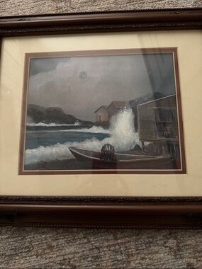 17x14” Wood Framed Print with glass cover